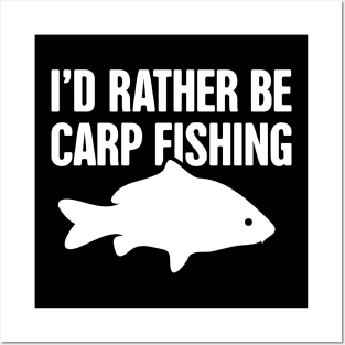 Funny Carp Fish - Gift For Carp Fishing Posters and Art